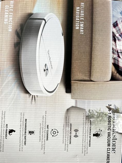 Brookstone 3 In 1 Robotic Vacuum Cleaner for Sale in Homestead Air ...