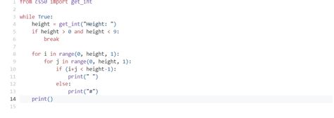 Mario Less Python CS50 的图像结果