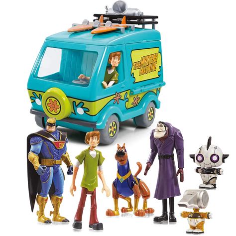 Buy New Scoob Movie Scooby Doo Mystery Machine Van and 6 Figure Pack ...