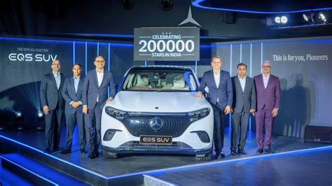 Mercedes-Benz EQS 450 5-Seater Electric SUV Launched In India At Rs 1. ...