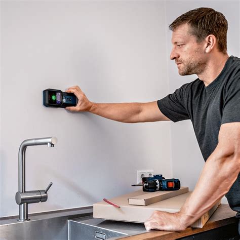 BOSCH GMS 120-27 Professional Wall Scanner – Stud, Metal & AC Wire ...
