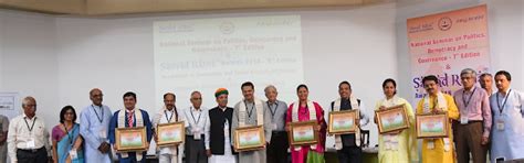 Presentation of Sansad Ratna Awards 2018 at IIT Madras