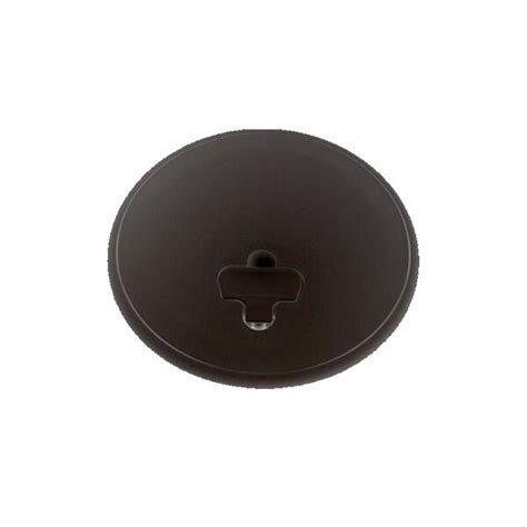 T-H Marine Supplies Deck Plate Black, No DPCAM-6-1DP DPCAM-6-1DP | Zoro