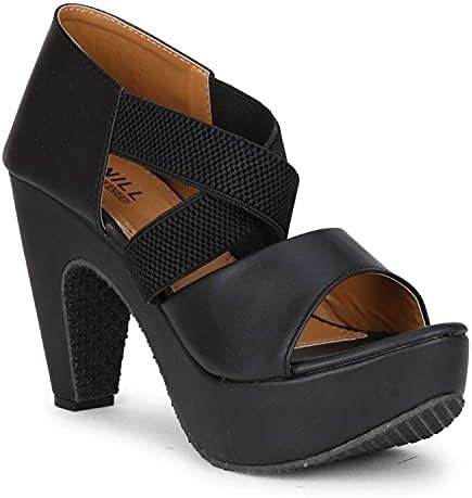 Buy Denill Womens And Girls Black Fashion Sandal 5 UK at Amazon.in