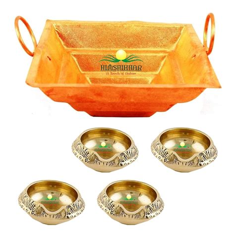 Himshikhar | Green World Pooja Samagri | Combo of Hawan Kund & Kuber ...