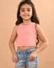 Buy Pink Tops & Tunics for Girls by Lilpicks Online | Ajio.com