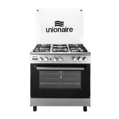 Buy Now Unionaire Gas Cooker Gusto 5 Burner Stainless