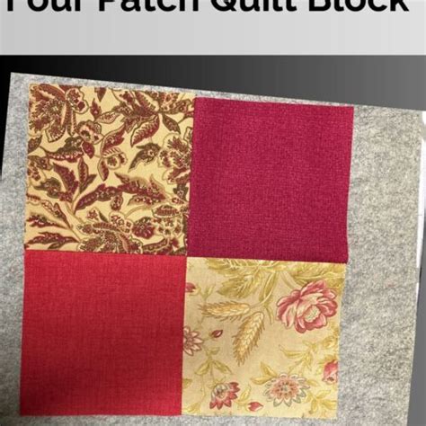 Image result for Four Patch Quilt Block Patterns