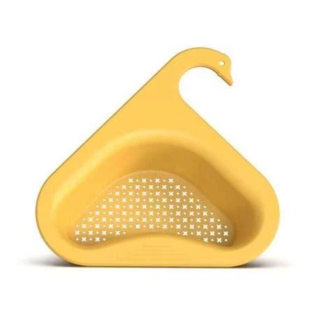Buy Kitchen Sink Rack Strainer Basket Filter Swan-Shaped Drain fruit ...