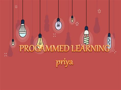 Image result for Programmed Learning