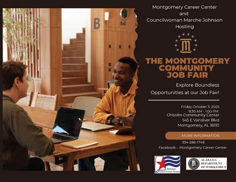 The Montgomery Career Center will be hosting the Montgomery Community ...