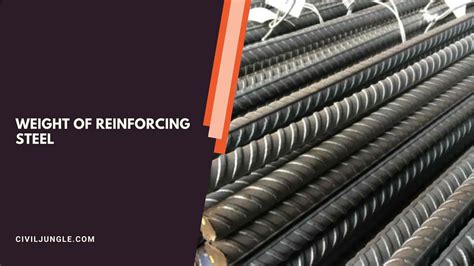 Rebar Weight per Foot: Calculating the Weight of Different Rebar Sizes