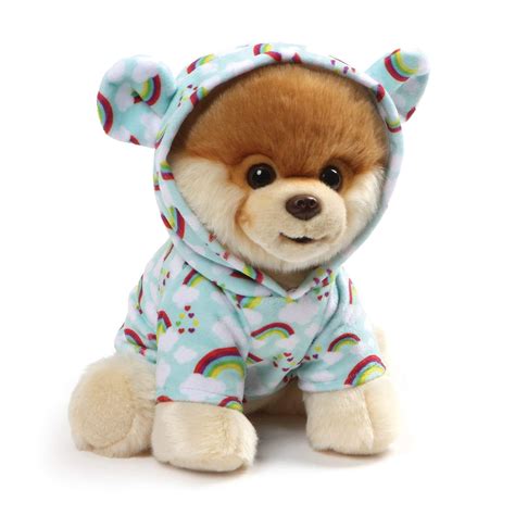 World?s Cutest Dog Boo Plush Rainbow Outfit Stuffed Animal Plush, 9 ...