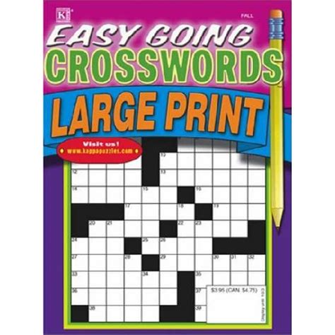 Easy Going Crosswords - Large Print Magazine Subscriber Services