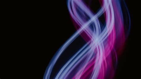 Wallpaper light, lines, curves, abstraction, purple hd, picture, image