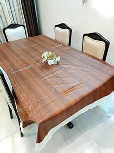 Buy CASA-NEST Waterproof 6 Seater Dinning Table Cover with Leather ...