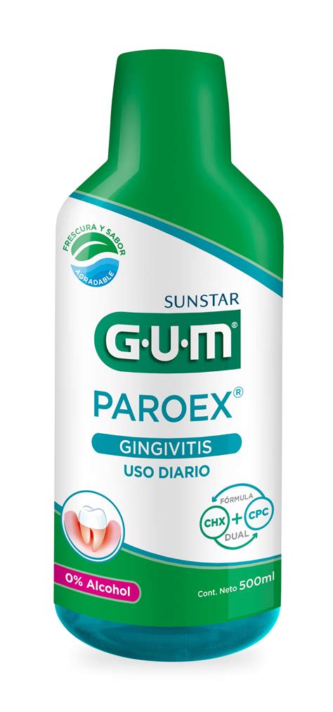 GUM® PAROEX® 0,12% Gingivitis Enjuague Bucal