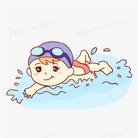 Swim简笔画 的图像结果