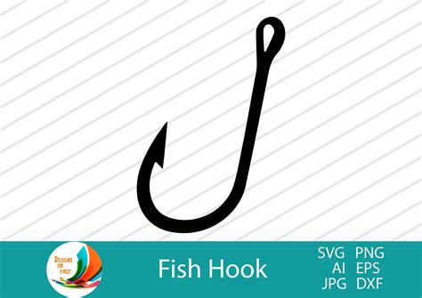 Fishing Hook With Line Clip Art