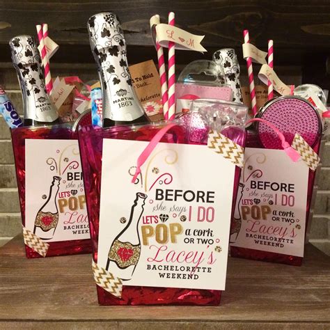 Before she says I do - let's pop a cork or two! Custom Bachelorette ...