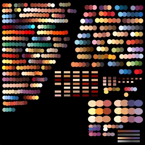 Color Palette Digital Painting