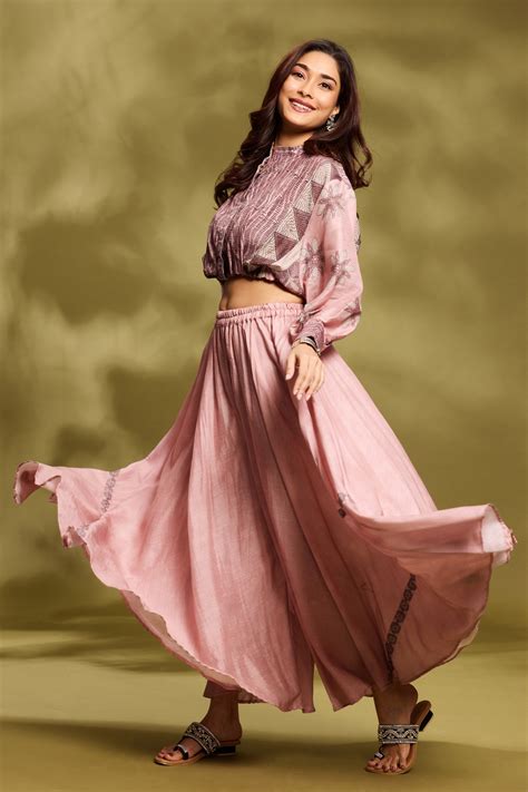 Pink Ethnic Co-Ord Set