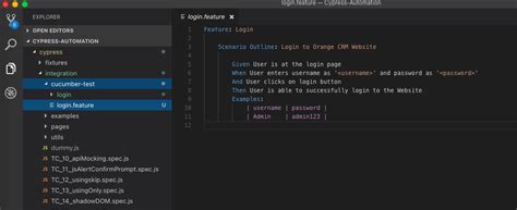 Image result for Cypress Cucumber Example
