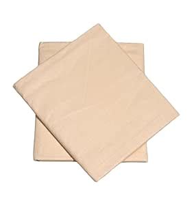 MAMRAJ Summer Cotton Top Sheet for Single Bed – Plain AC Sheet/Odhne ...