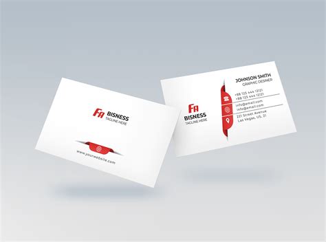 Software Business Cards Clean Design 的图像结果