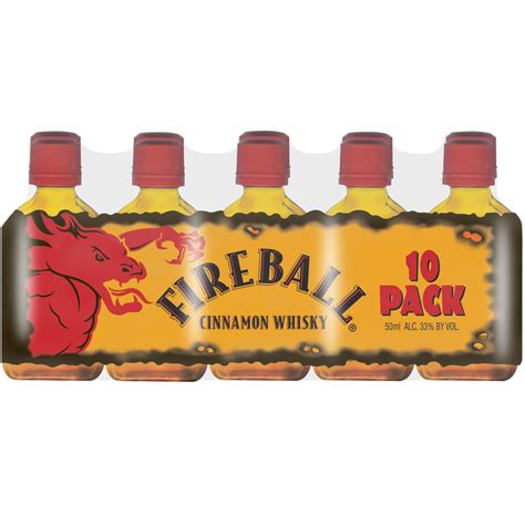 Fireball Whisky, Cinnamon, 10 Pack-Hero