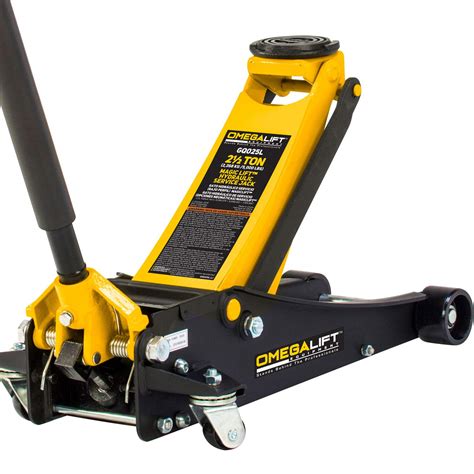 Buy Omega Lift GQ025L Floor Jack 2.5 Ton - Professional Heavy Duty ...