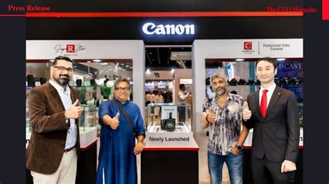 Canon India Unveils its Largest, Most Immersive Booth yet at the ...
