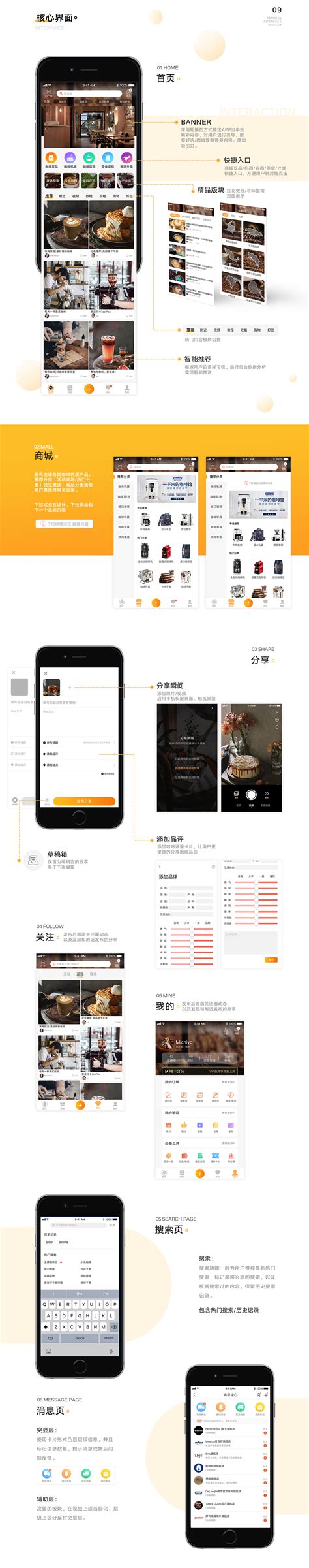咖啡app|UI|APP界面|此用户已注销111 - 原创作品 - 站酷 (ZCOOL)