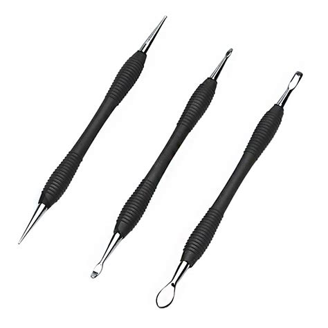 OWDEN 3Pcs. Leathercraft modeling tools,(3Pcs Sizes:S,M,L) Leather ...
