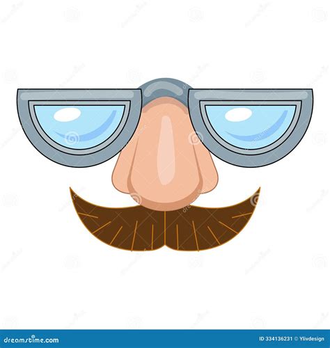 Funny Fake Disguise With Glasses Nose And Mustache Making You Look ...