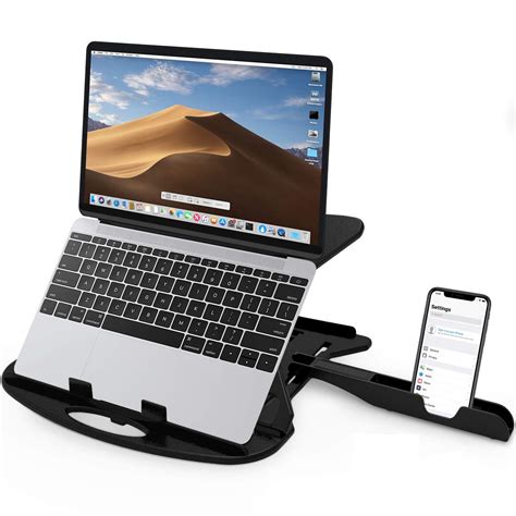 STRIFF Adjustable Laptop Tabletop Stand Patented Riser Ventilated ...