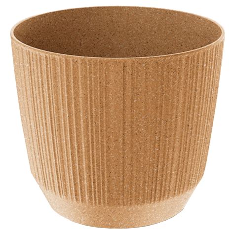 Pot de Fleurs Ocre, Collection RYFO Eco19,5 x 19,5 x 17 cm | Leroy Merlin