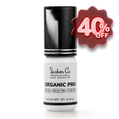 [BLACK 25 | 40% Off] Organic Pro - 3ml - LASHES CO.