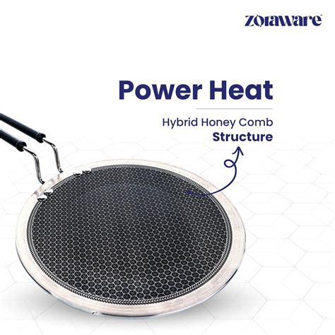Triply Honey Comb Tawa 3.5mm Thick l Induction Compatible – ZORAWARE