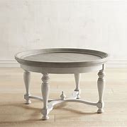 Image result for Farmhouse Gray Round Coffee Table