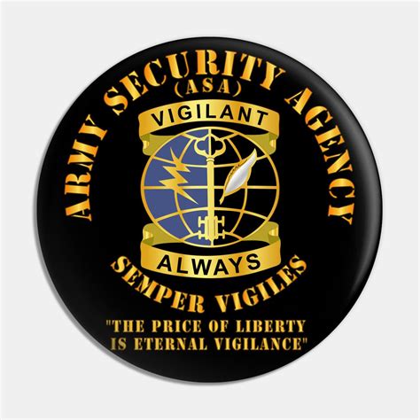 Army Security Agency - DUI - Always Vigilante by twix123844 | Agency ...