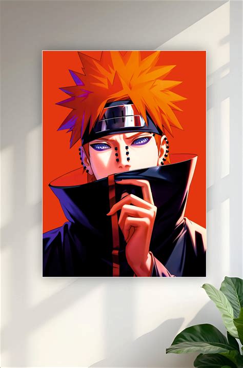 Pain Illustration Poster || Naruto Posters – GeekyGallery