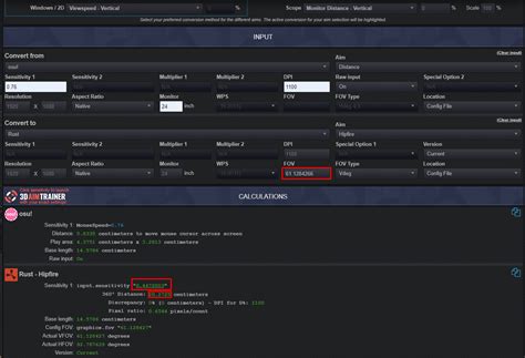 Rust Sensitivity Command 的图像结果