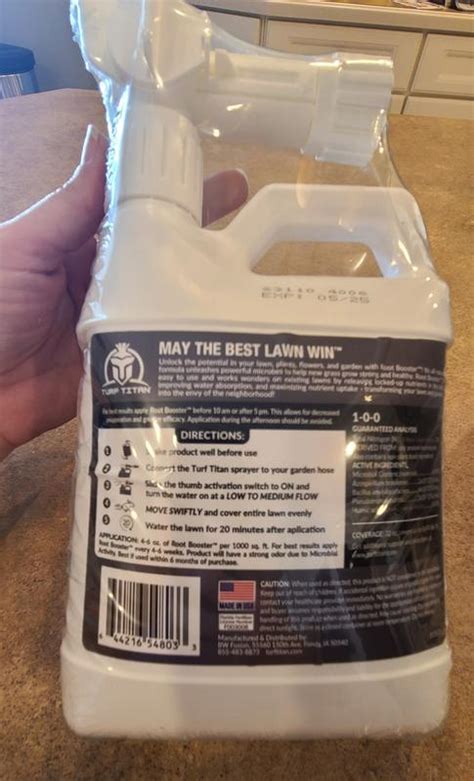 Turf Titan Root Booster Lawn Soil Conditioner Liquid 32-fl oz 8000-sq ...