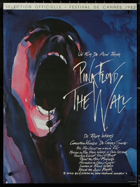 Pink Floyd The Wall- Cannes Film Festival, Original Vintage Poster ...