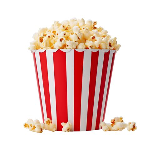AI generated Popcorn tub clip art 34968557 PNG