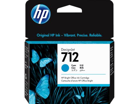 HP 712 29-ml Cyan DesignJet Ink Cartridge - (3ED67A) - Shop HP.com India