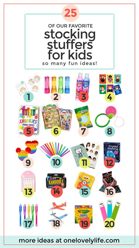 Stocking Stuffers For Kids Practical Last Minute Stocking Stuffer
