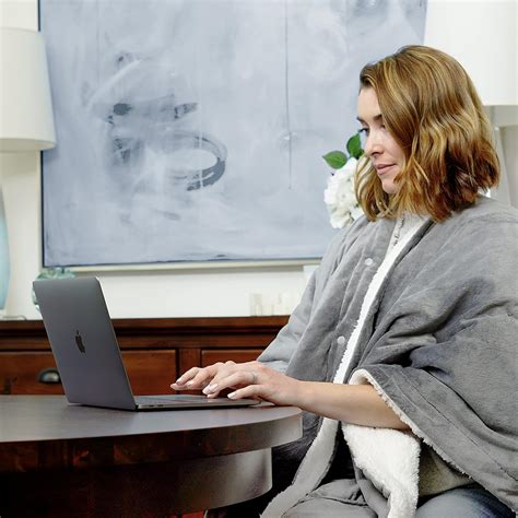 Pure Enrichment PureRelief Plush Heated Shawl - 4 India | Ubuy