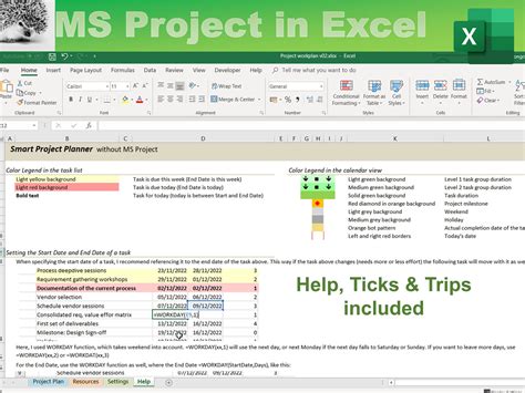 Tutorial Excel Project Planner 的图像结果